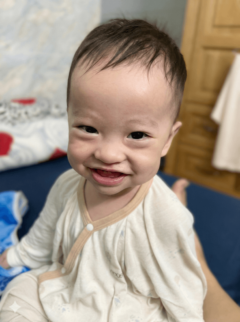 My son's photo