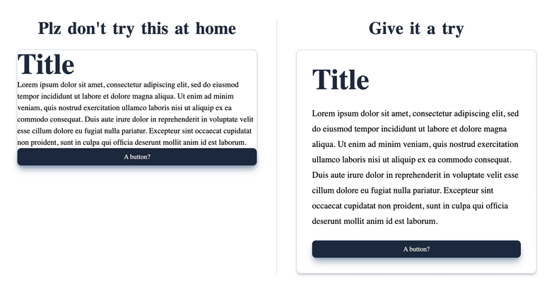 whitespace demo